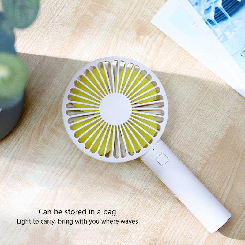 Quạt Làm Mát Mini Để Bàn Kèm Sạc USB Tiện Dụng Chất Lượng Cao