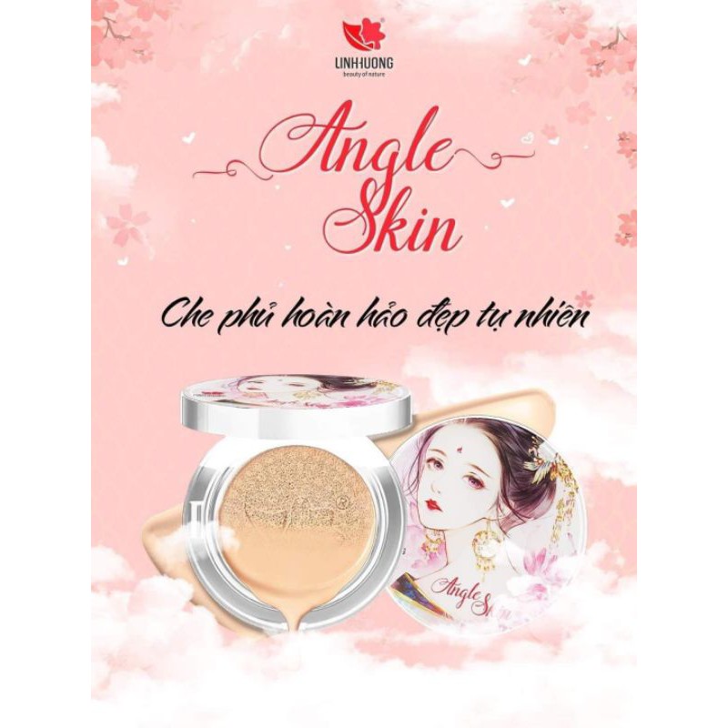 PHẤN TƯƠI LINH HƯƠNG MAKEUP LÀM ĐẸP DA HOÀN HẢO, KIỀM DẦU, KHÁNG NƯỚC, DƯỠNG DA VÀ CHỐNG NẮNG BẢO VỆ DA ,LƯU TONE TẬN 8H