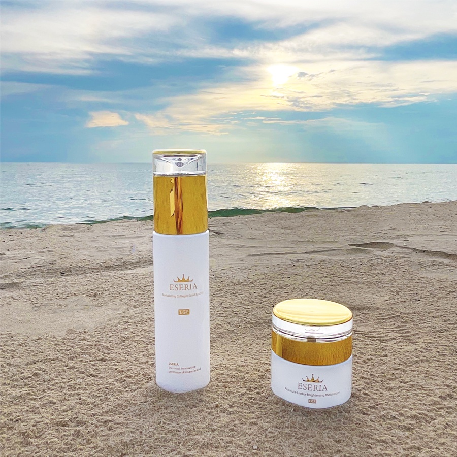 Tinh Chất Collagen Và Vàng Giúp Phục Hồi Da ESERIA Revitalizing Collagen Gold Essence 100ml - K2V Shop