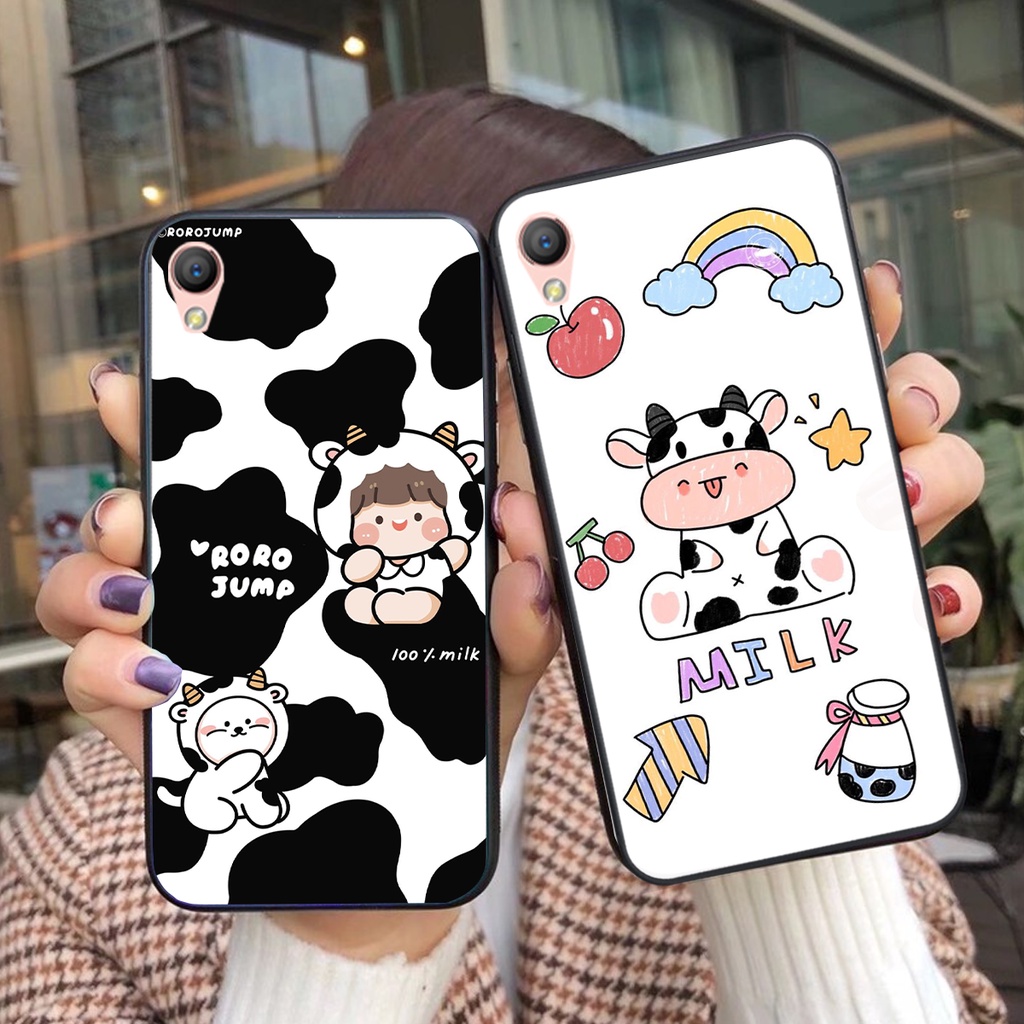 ỐP LƯNG OPPO A37/F1 IN HÌNH BÒ SỮA CỰC ĐÁNG YÊU-SIÊU RẺ