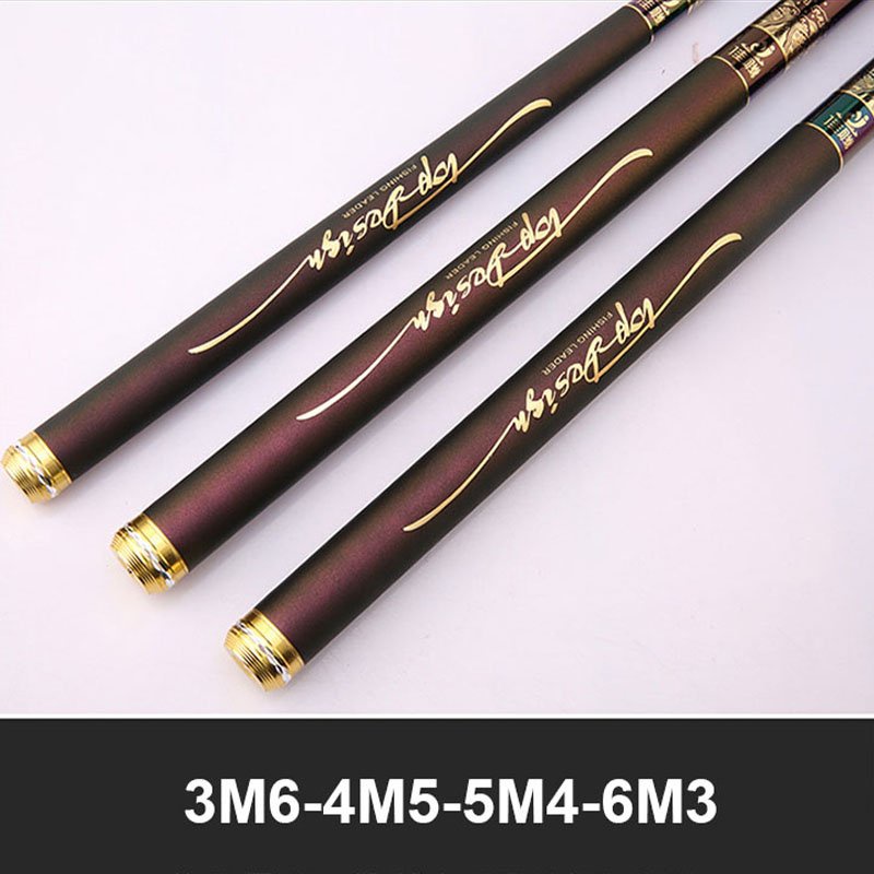 Cần Câu Đơn Cần Câu Đài Dạ Nguyệt 5H, Cần Câu Tay Chính Hãng Cao Cấp Tặng Kèm Ngọn Phụ