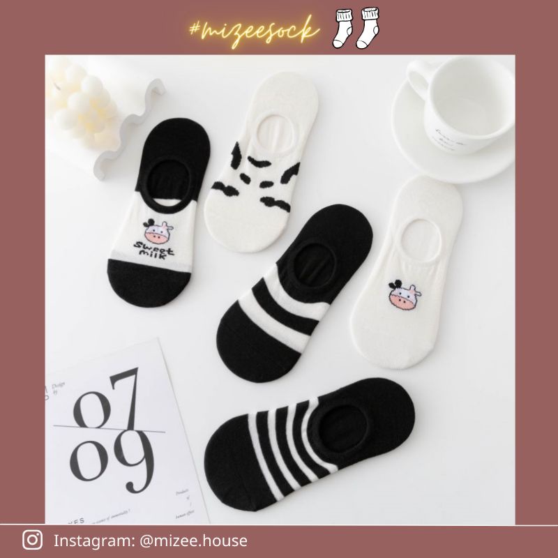 Vớ / Tất lười bò sữa 🐄