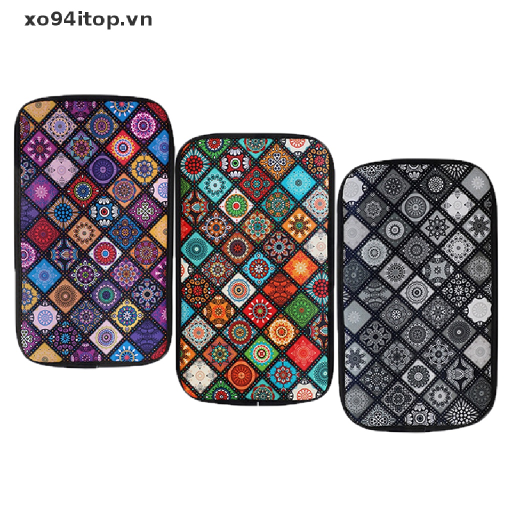 Đệm da lót hộp tỳ tay xe ô tô chống trượt chống nước tiện lợi