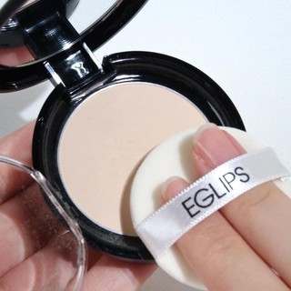 Phấn phủ eglip kiềm dầu, mịn lỳ💖freeship💖phấn phủ eglips blur powder pact màu đen