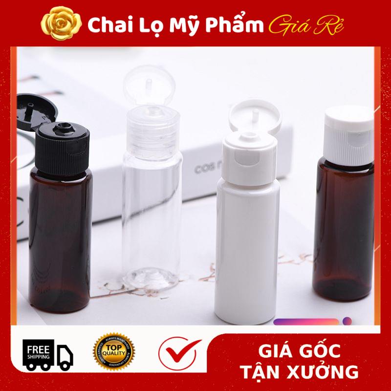 Chai Chiết Mĩ Phẩm ❤ RẺ VÔ ĐỊCH ❤ [10ml,20ml,30ml] Chai nhựa pet nắp bật , chai lọ chiết mỹ phẩm , phụ kiện du lịch