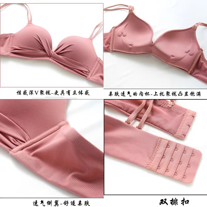 M108. ÁO LOT NỮ- ÁO LÓT NHÚN NƠ THÔNG HƠI❤️ ÁO NGỰC KHÔNG GỌNG