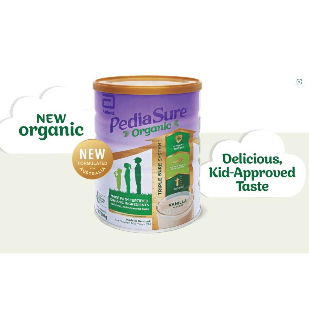 SỮA PEDIASURE ORGANIC ÚC 850 GRAM DATE 4/2024