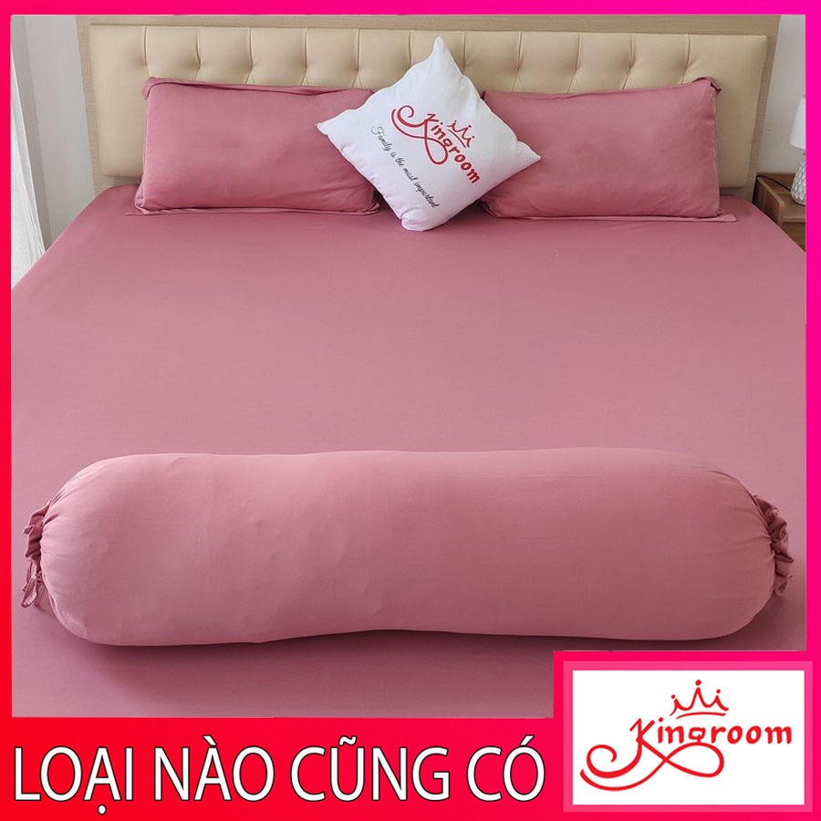 Vỏ gối thun lạnh trơn nhiều màu