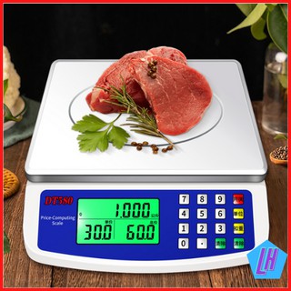 Cân điện tử dt580 - 40kg/1g cân nhà bếp tính tiền