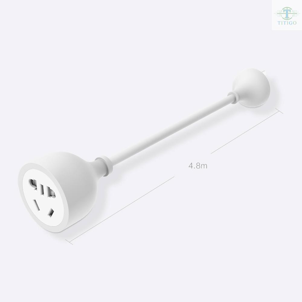 Ť Original Xiaomi Mijia Smart Home Electronic Power Strip Socket Cable Extension Cord 4.8m Cable Mi Power Safety Sockets