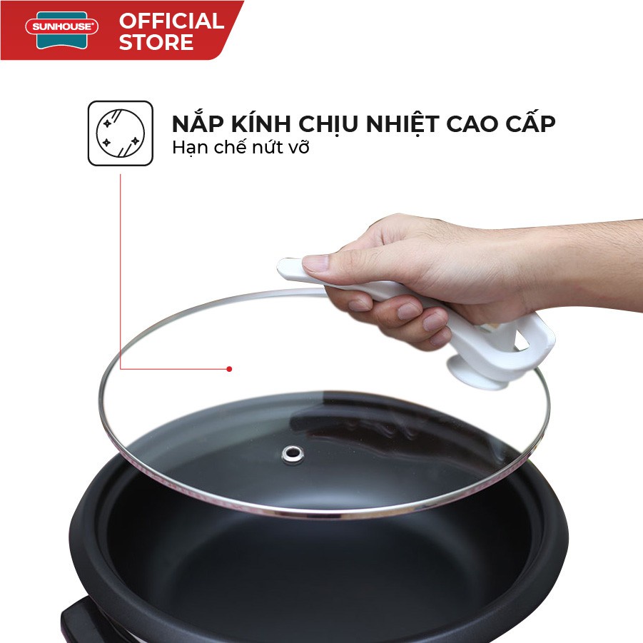 Lẩu điện 3L SUNHOUSE SHD4521