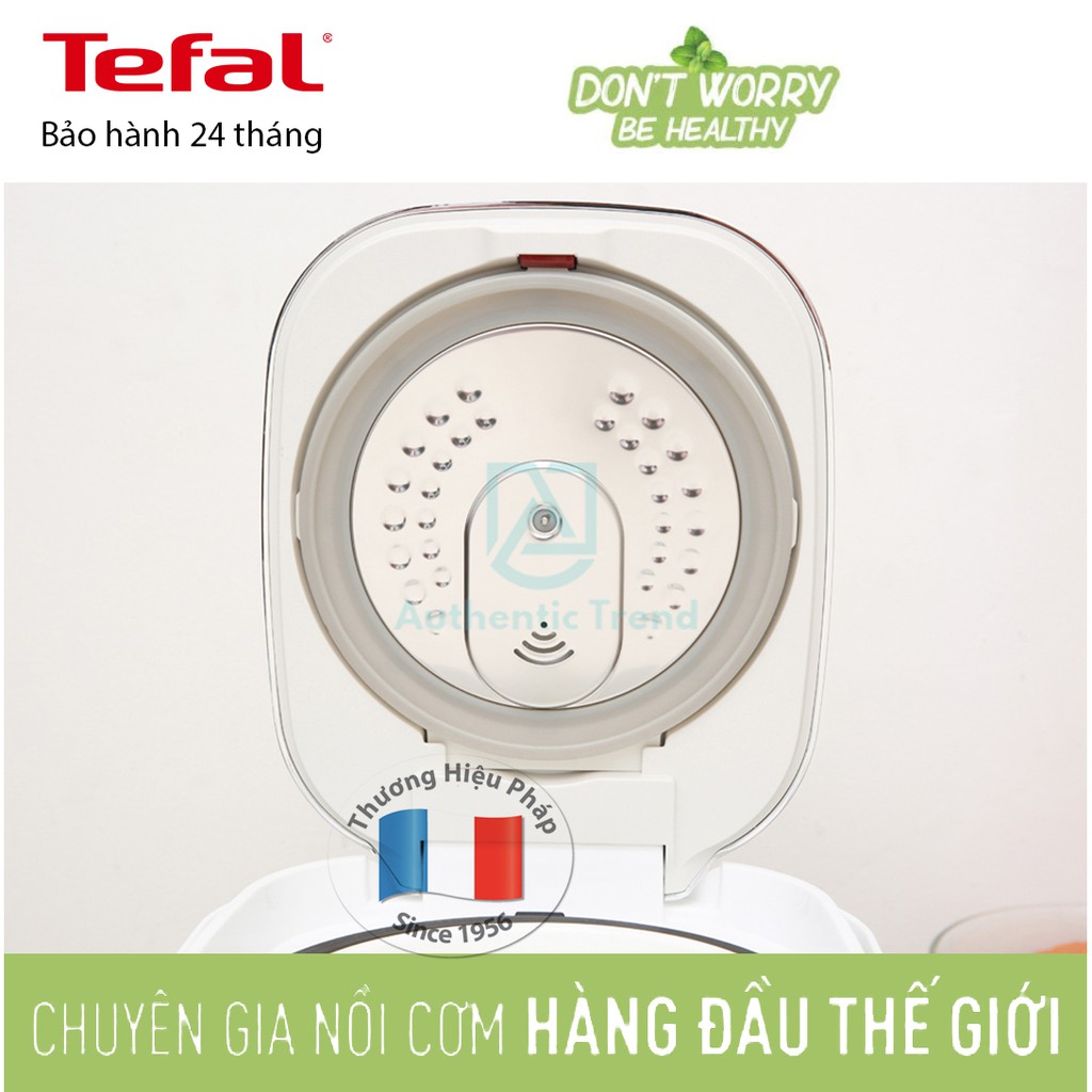 Nồi cơm điện Cao Tần Tefal RK604165 Chính Hãng 0.7 lít - Lòng nồi dày 2mm 6 lớp chống dính độc quyền | BigBuy360 - bigbuy360.vn