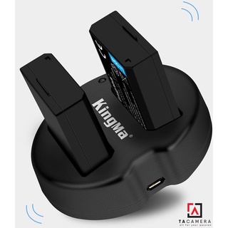 Pin - Sạc Đôi KingMa Cổng USB Cho Canon LP-E10