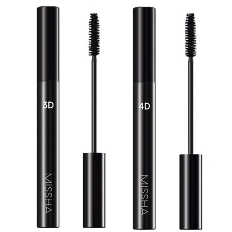 (Mẫu mới) Chải mi Mascara The Style 4D Misha, làm dài mi, không lem