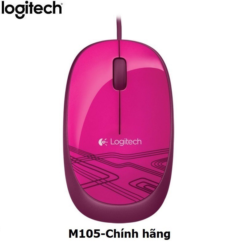 Chuột Logitech M105 Màu Hồng