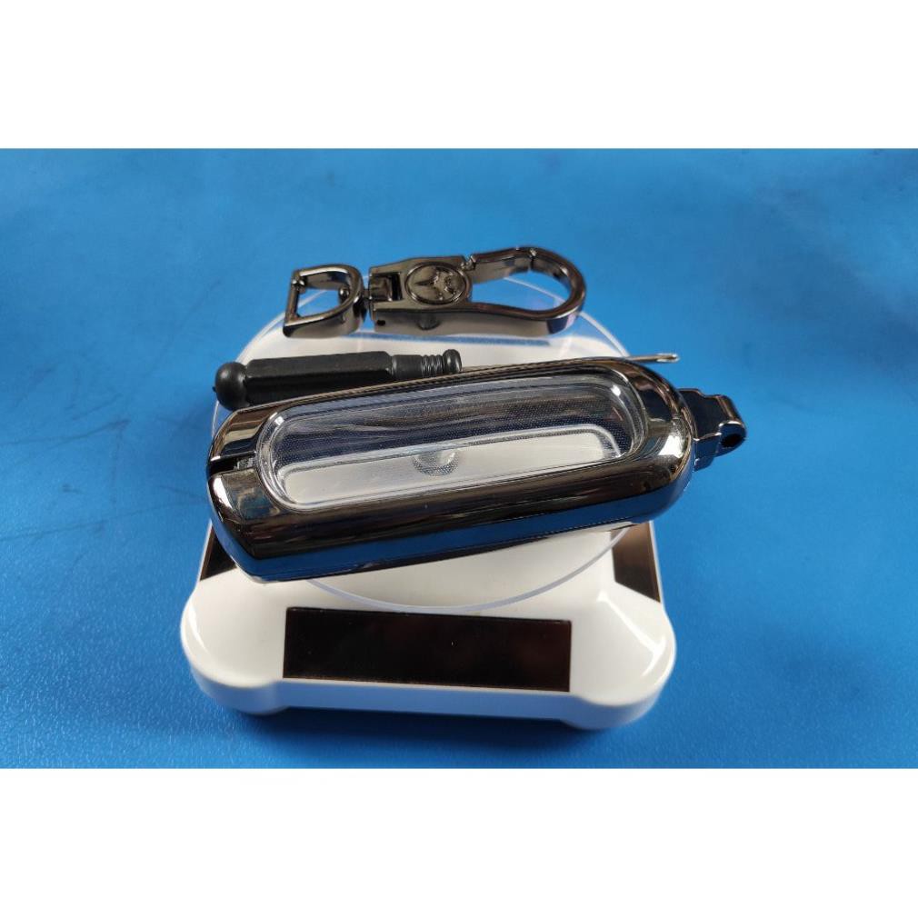 Ốp chìa khóa inox MAZDA 3 - MAZDA 6 - MAZDA CX5 - CX8 mẫu 02