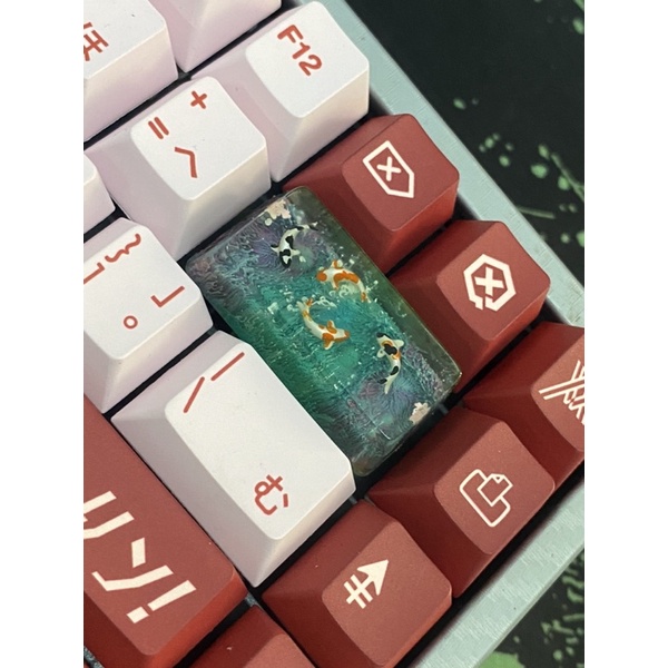 Keycap cá koi nút bàn phím
