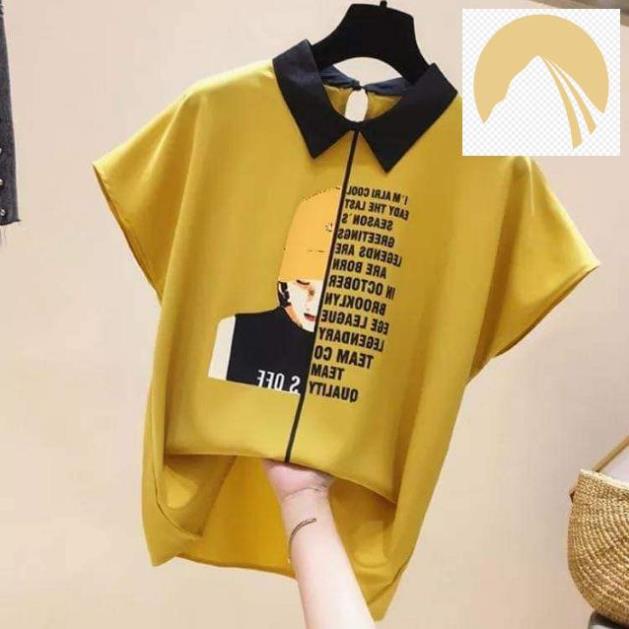 áo sơ mi cổ đen - độc lạ mà siêu đẹp