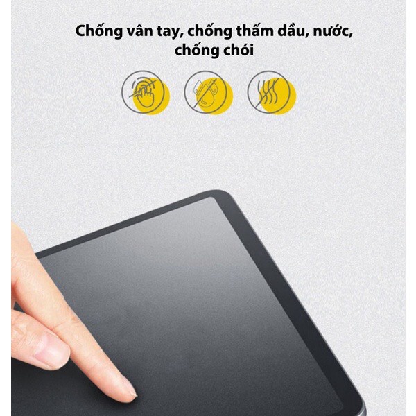 Miếng Dán Màn Hình Cao Cấp dành cho iPad Series PaperLike Kai Protective, Chống Vân Tay - Hàng Chính Hãng