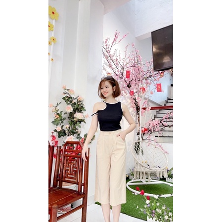 Quần ống xớ chất đũi xước mềm mát [HOT NHẤT] chất siêu xịn