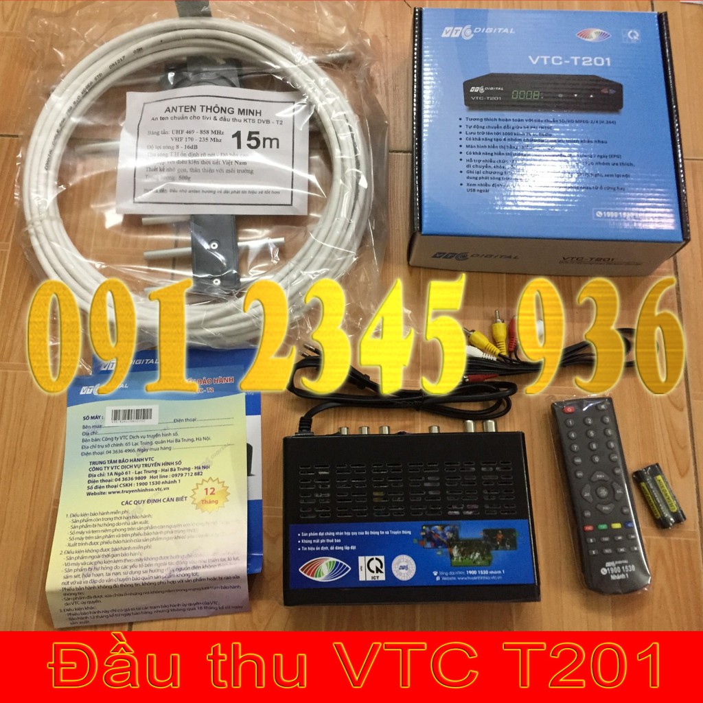 Điều khiển VTC-T201 cho đầu kỹ thuật số VTC19001530