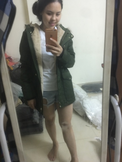 Áo Parka stra nữ ( sẵn )