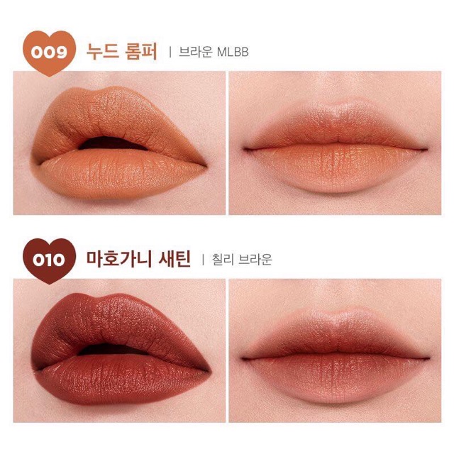 Son thỏi bấm trái tim I'M MEME tic toc lipstick satin