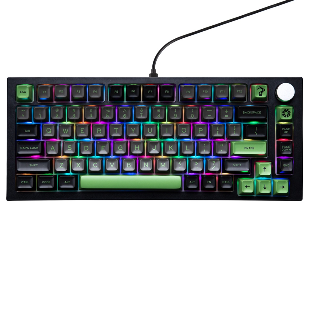 SA Profile Double Shot Keycaps 172 Phím Đặt Bàn phím cơ bố trí ANSI & ISO cho Cherry MX Gateron Kailh Switch Green MelGeek Theme