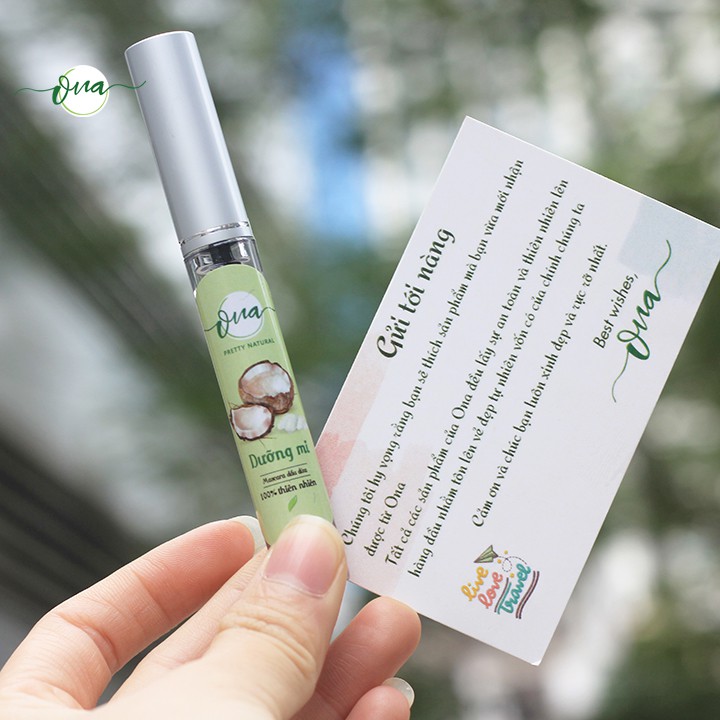 Dưỡng dài mi dầu dừa ONa giúp mi dài, dày và chống gãy rụng | BigBuy360 - bigbuy360.vn