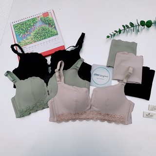[Size 32-38] Bộ đồ lót, áo lót không gọng viền lượn sóng quyến rũ, hàng cao cấp [Ảnh Thật] A193