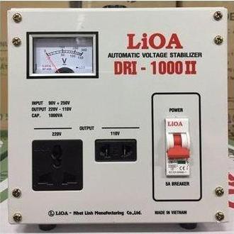 Ổn áp LIOA DRI-1000II 1.0kVA điện áp vào 90-250V-Thế hệ II mới 2018 (100% Dây Đồng)