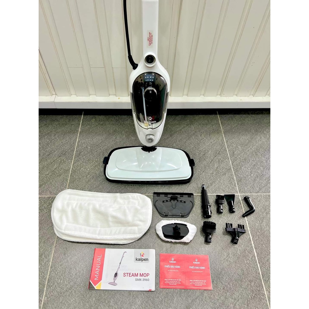 CÂY LAU NHÀ DIỆT KHUẨN BẰNG HƠI NƯỚC NÓNG SIÊU NHIỆT KALPEN SMK-3960