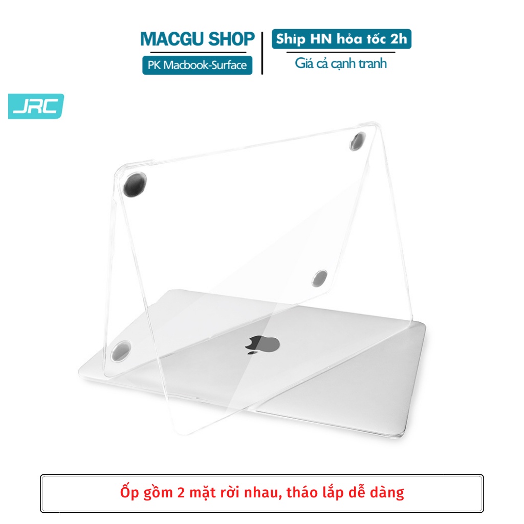 Ốp Macbook SIÊU MỎNG Trong Suốt Chính Hãng JRC cho macbook-Chống Va Đập Tốt