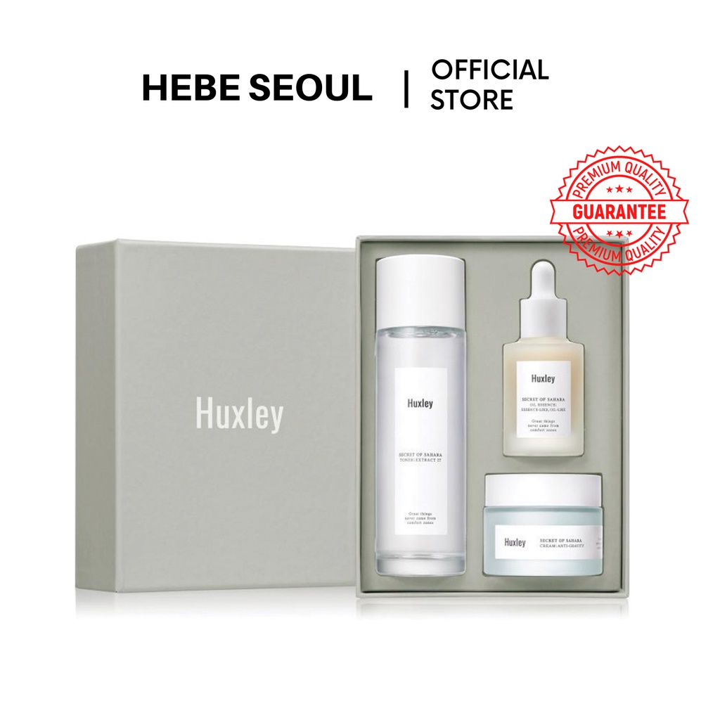 [SALE DATE 10.2022] SET HUXLEY ANTI OXIDANT TRIO CHỐNG LÃO HOÁ , CĂNG BÓNG DA 3 SẢN PHẨM