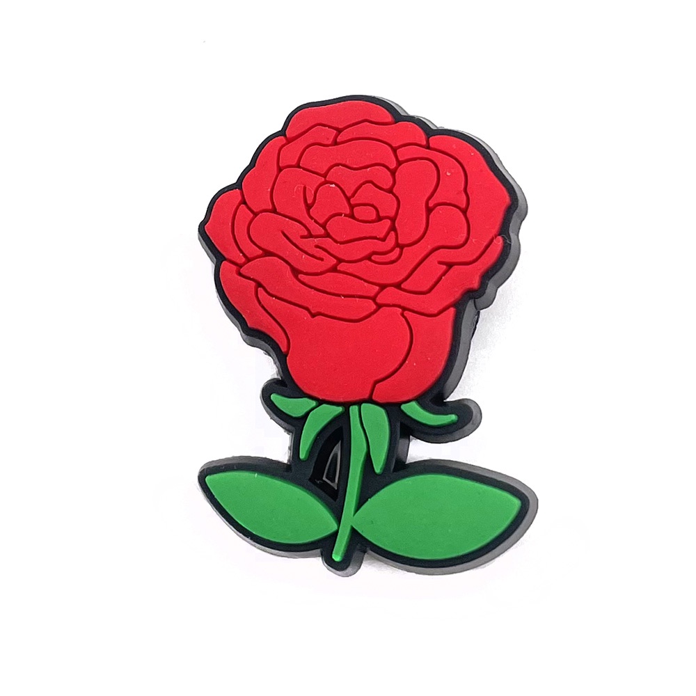 Phụ Kiện Nút Trang Trí Giày Dép Hình Trái Tim Xinh Xắn