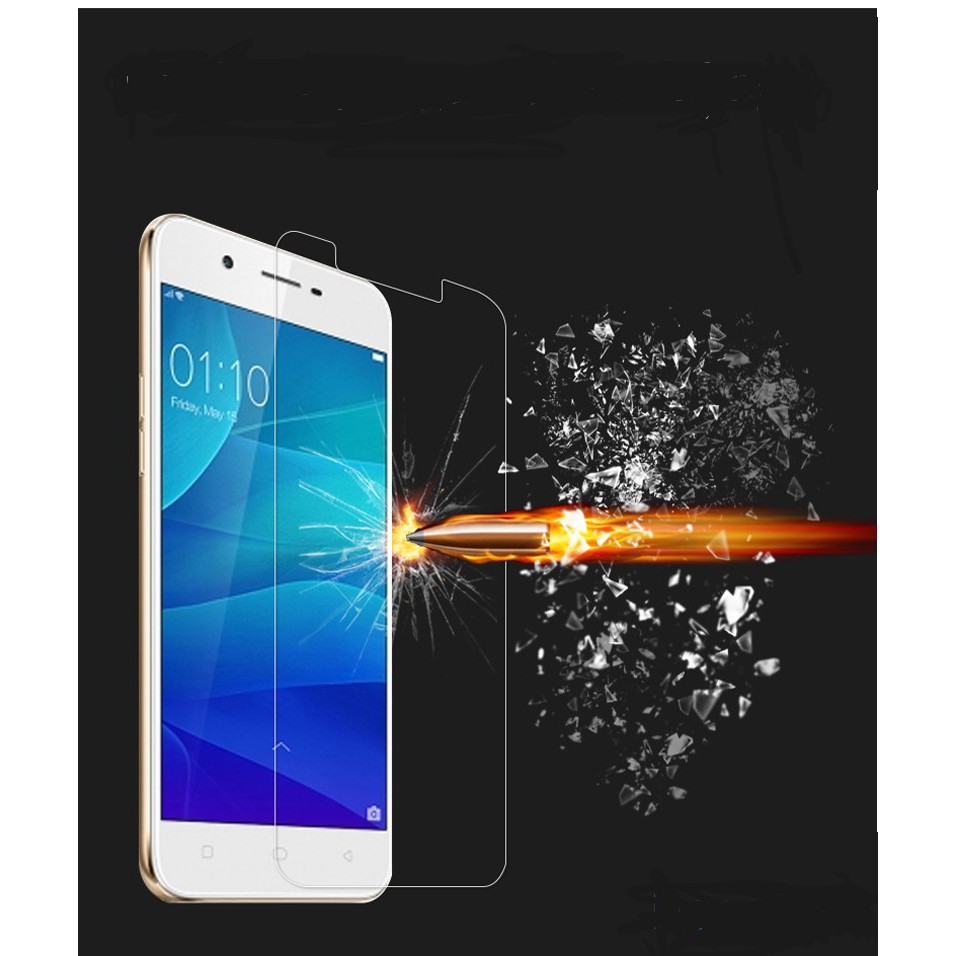 Kính cường lực Oppo A57 / A59 / A71 / A83 trong xịn kèm giấy lau