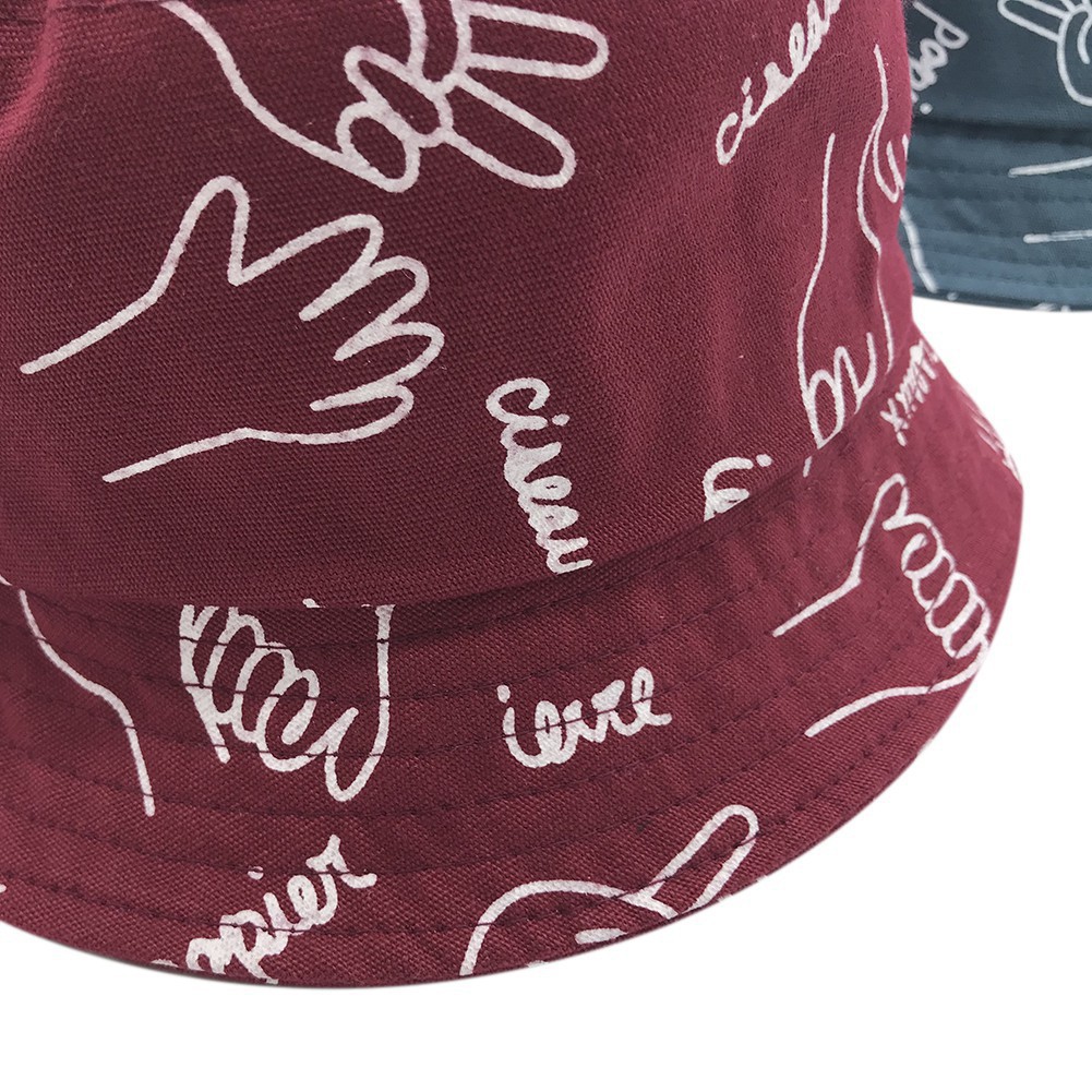 Mũ vành tròn in hình ngộ nghĩnh đáng yêu cho bé