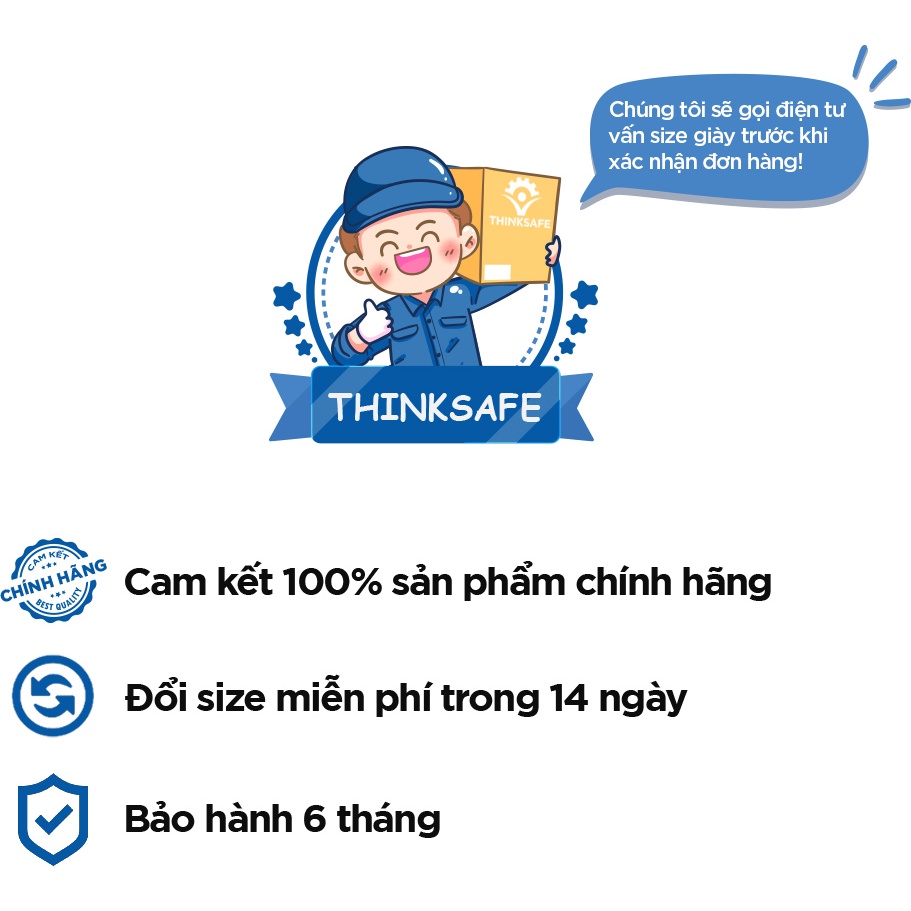 Giày bảo hộ lao động nam XP Thinksafe, Giày lao động chống đinh, thoáng khí, thời trang, chống va đập, siêu nhẹ thấp cổ