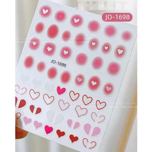 Sticker trang trí nail