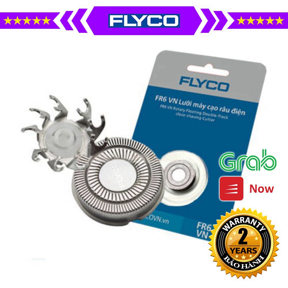 [New 2021] Lưỡi Dao cạo râu Kép Flyco FR6VN Dùng Cho Flyco FS873VN, FS871VN, FS330VN Hàng Chính Hãng  AK HPH MB