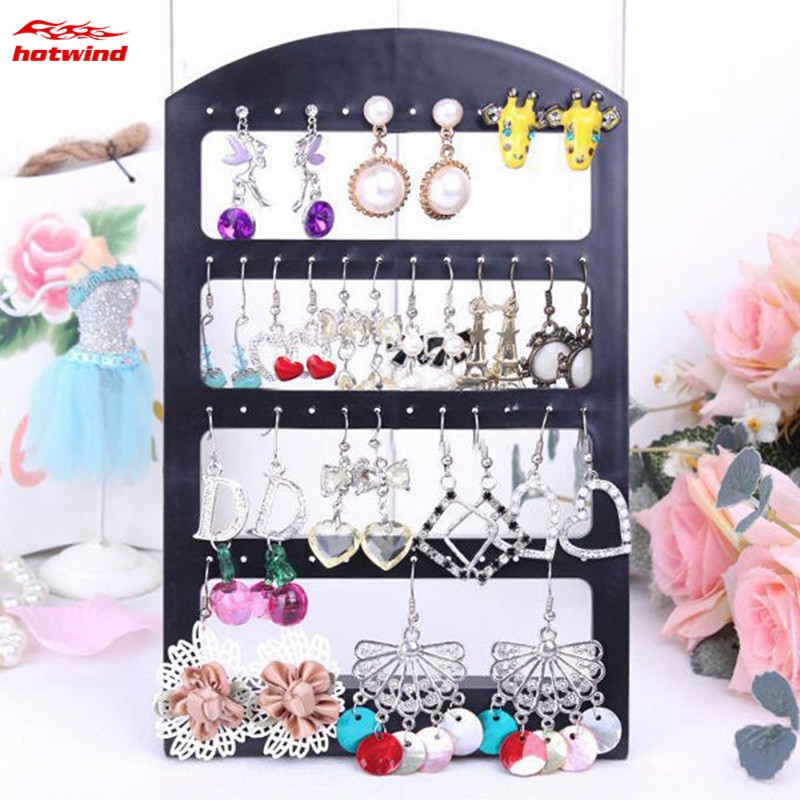 Giá treo trưng bày khuyên tai với 48 lỗ tiện lợi