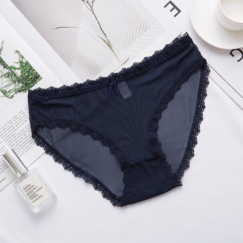 Quần Lót Nữ Lưới Cao Cấp Kháng Khuẩn Sexy Gợi Cảm Ôm Dáng Không Tạo Hằn 1016