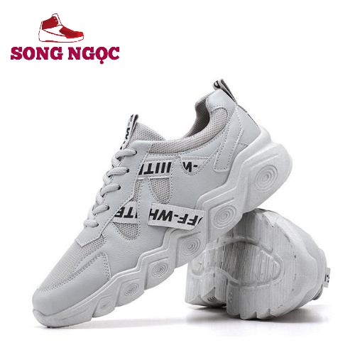 GiàyThể thao  Nam Giày Sneaker Dáng Đẹp Đế Đúc giữ nhiệt thoáng khí êm mềm hot trend hd63 video ảnh thật