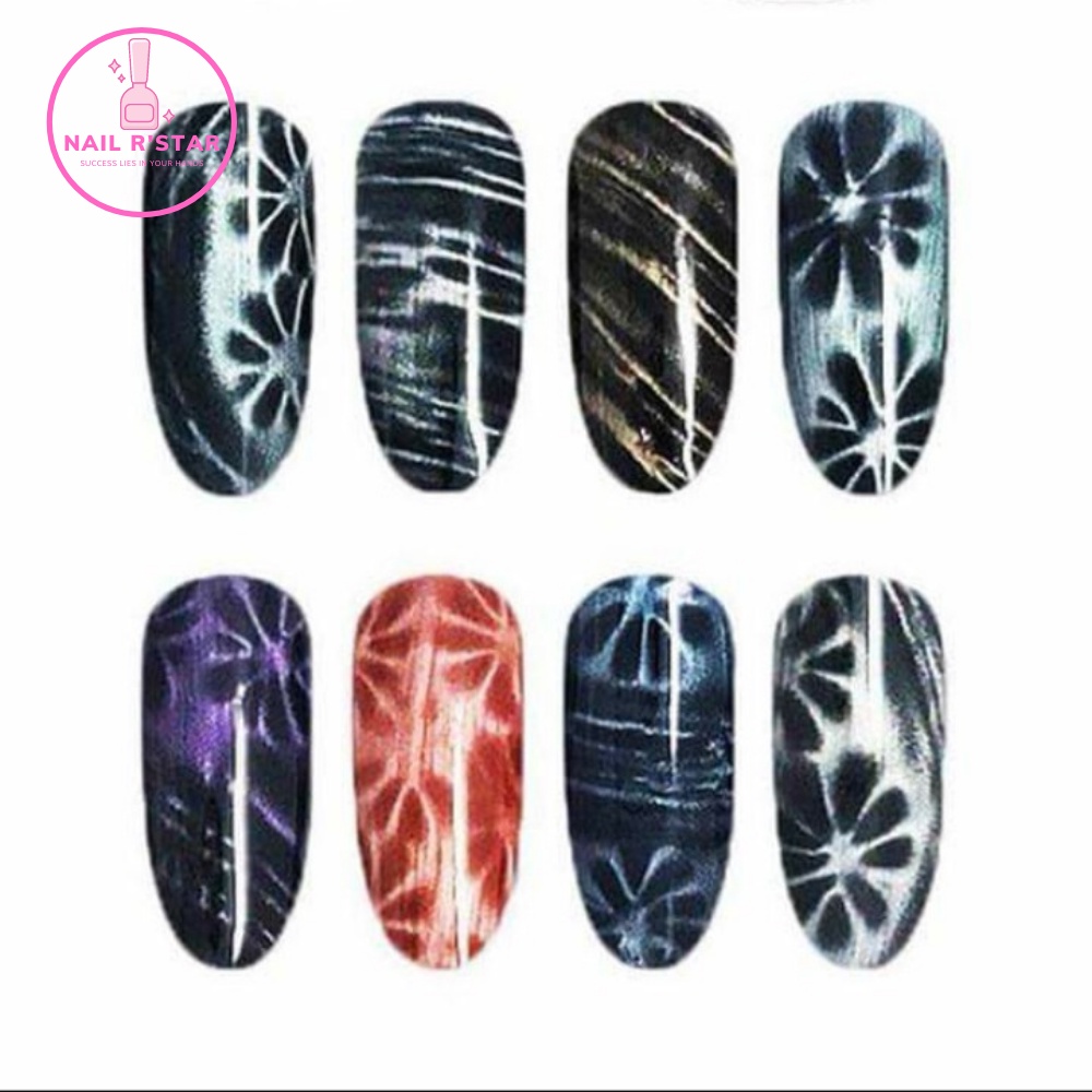 Nam châm mắt mèo tạo hoa NAIL R’STAR