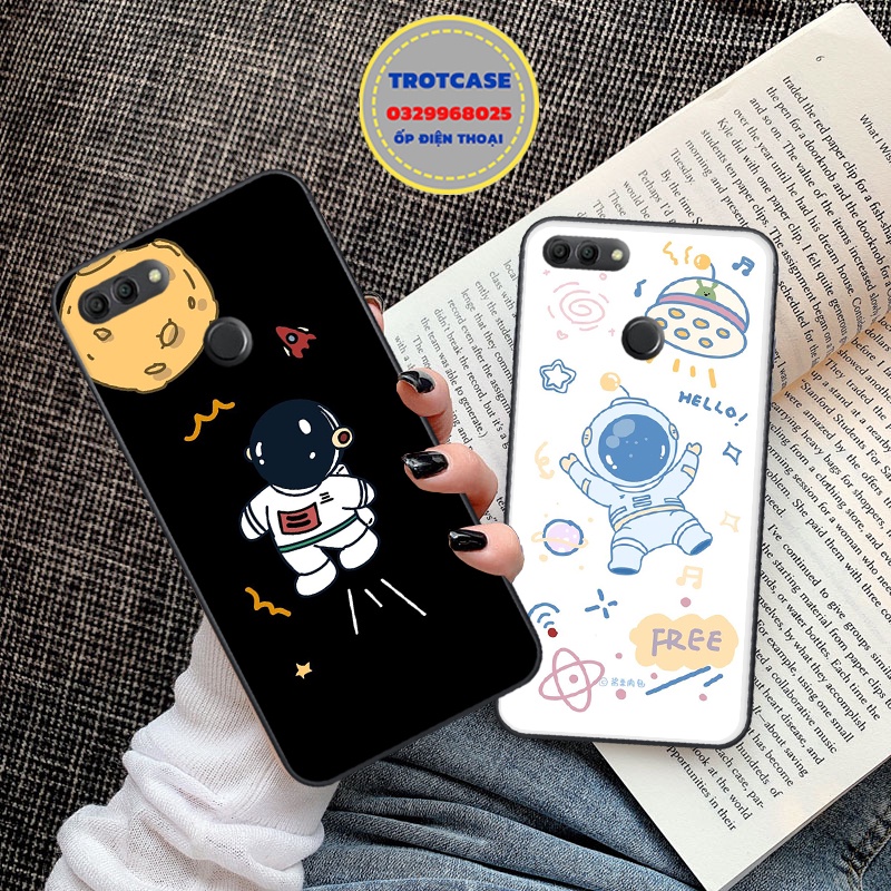 Ốp lưng điện thoại Huawei Y6 Prime 2018 - Y7 Prime 2018 - Y9 prime 2018 - in hình vũ trụ nền trắng và nền đen đẹp
