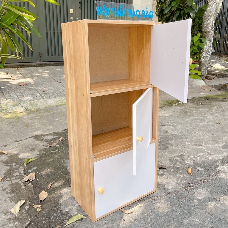Kệ sách gỗ kệ để đồ đa năng tủ gỗ đựng đồ chất liệu MDF phong cách hiện đại