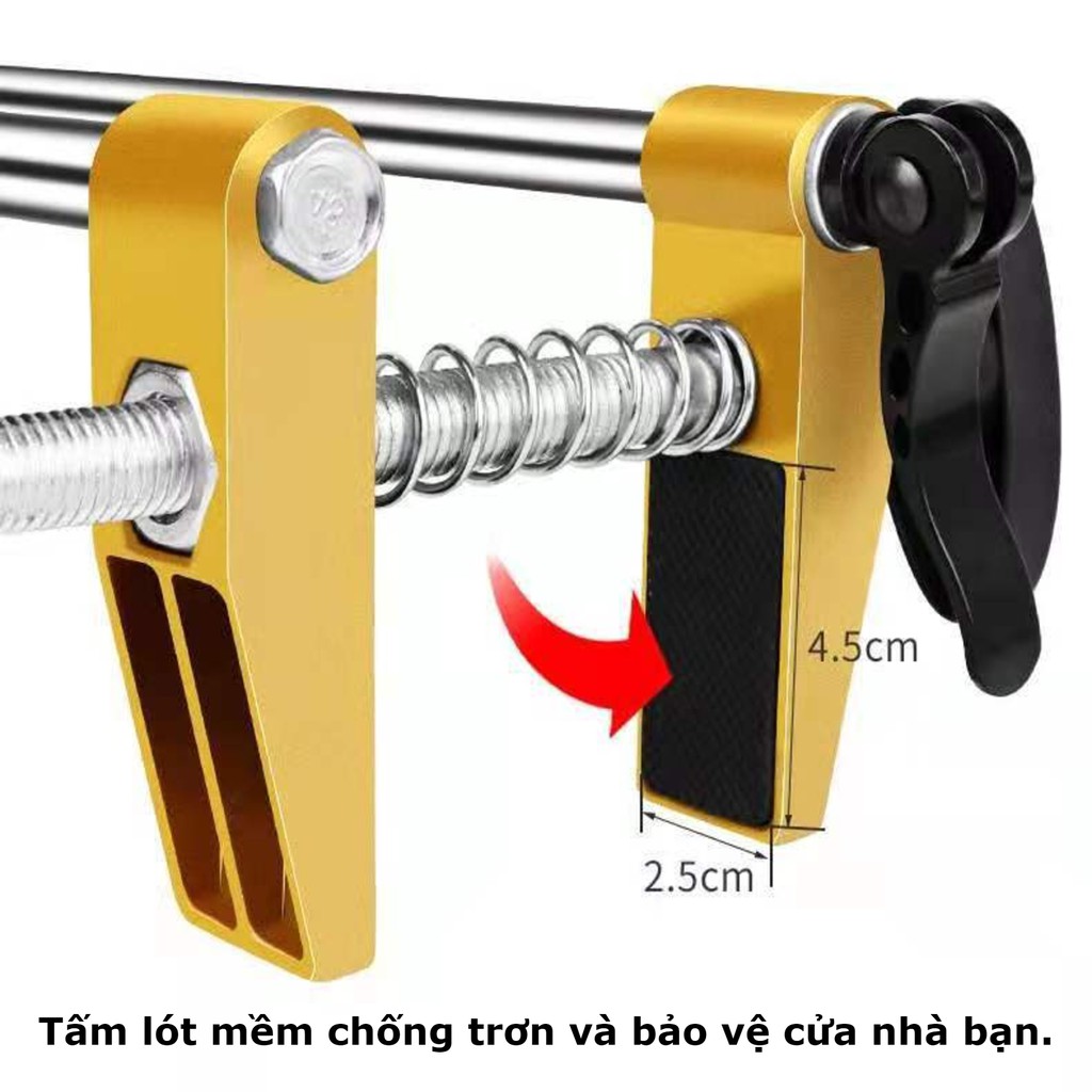 Bộ cữ khoan khóa cửa, bộ cữ đục ổ khoá cửa loại cao cấp tặng kèm 3 mũi khoan