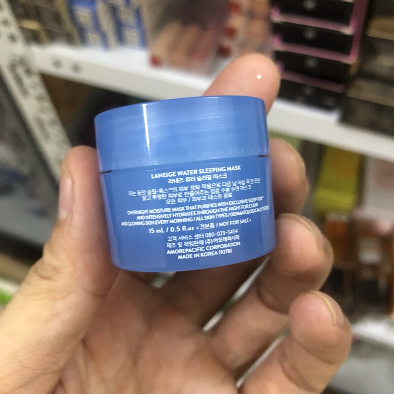 Combo 2 mặt nạ ngủ LANEIGE cân bằng độ ẩm 15ml