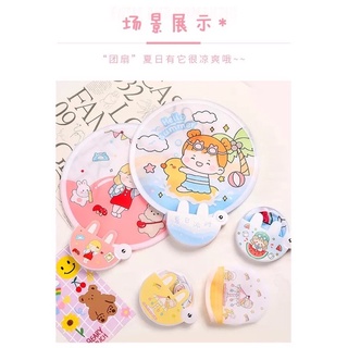 Quạt vải tự bung so cute