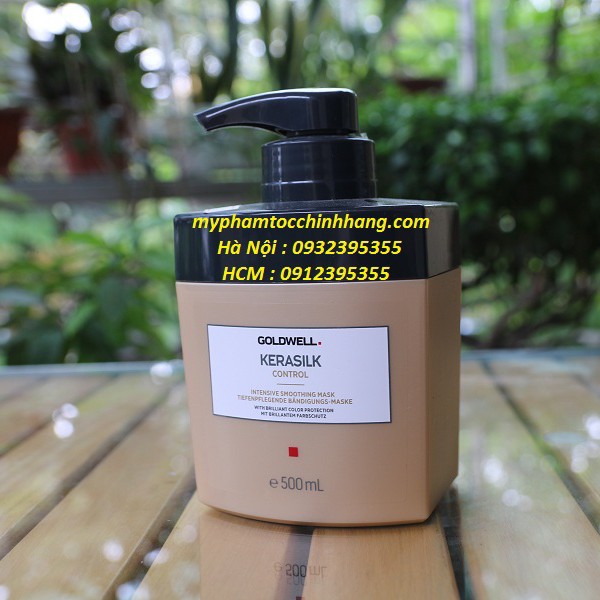 MẶT NẠ GOLDWELL KERASILK INTENSIVE SMOOTHING MASK 200ML - 500ML | BigBuy360 - bigbuy360.vn